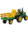 Peg Perego JOHN DEERE GROUND FORCE traktor na akumulator z przyczepą