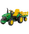 Peg Perego JOHN DEERE GROUND FORCE traktor na akumulator z przyczepą
