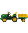 Peg Perego JOHN DEERE GROUND FORCE traktor na akumulator z przyczepą