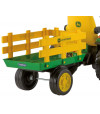 Peg Perego JOHN DEERE GROUND FORCE traktor na akumulator z przyczepą